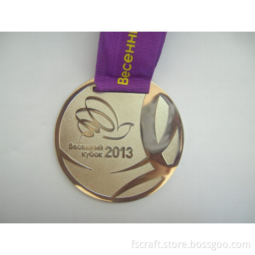 Russian 2013 New Silver Plating Medals